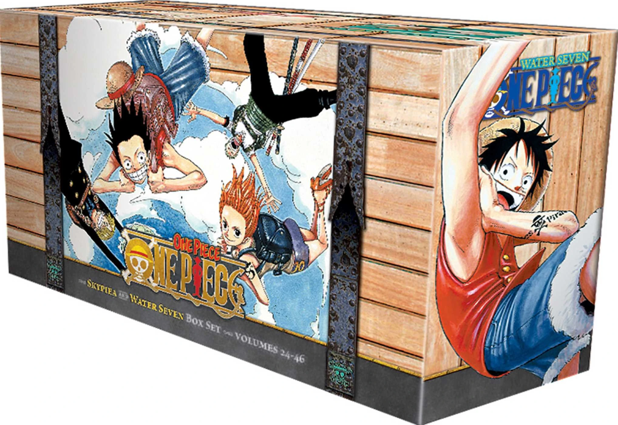One Piece Box Set 2: Skypiea and Water Seven: Volumes 24-46 with Premium: Volume 2 (One Piece Box Sets)