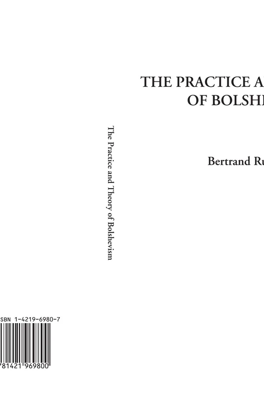 The Practice and Theory of Bolshevism - Image 1