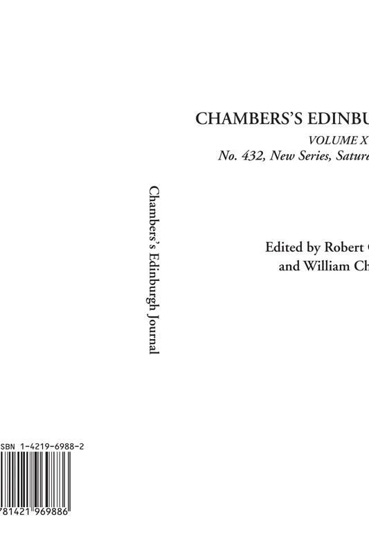 Chambers' Edinburgh Journal (Volume XVII, No. 432, New Series, Saturday, April 10, 1852): 17 - Image 1