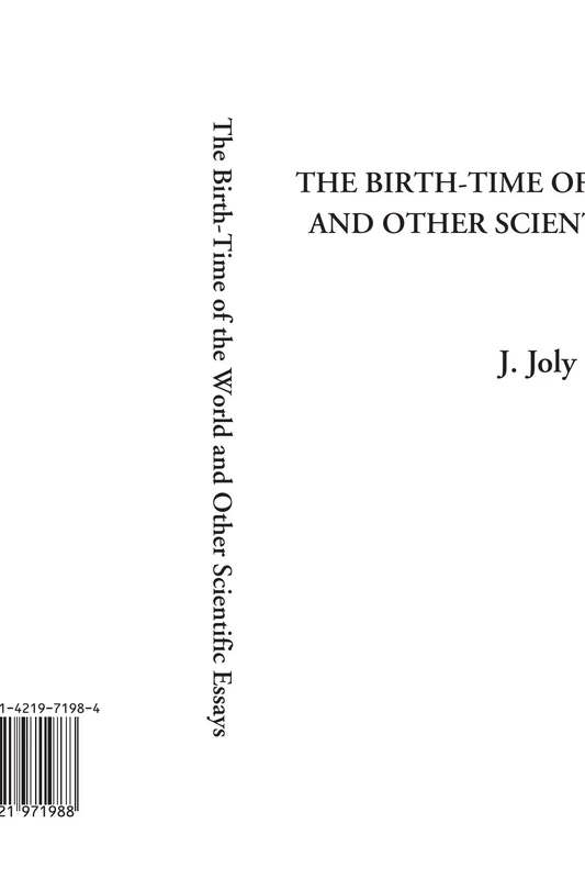 The Birth-Time of the World and Other Scientific Essays - Image 1