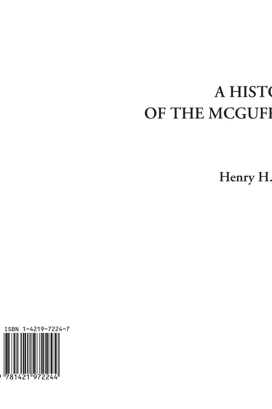 A History of the McGuffey Readers