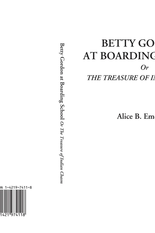 Betty Gordon at Boarding School Or The Treasure of Indian Chasm - Image 1