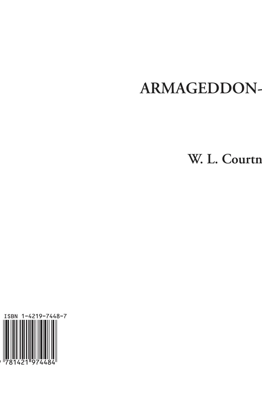 Armageddon--And After - Image 1