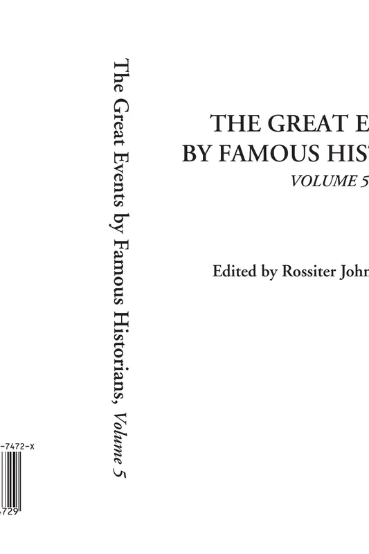 The Great Events by Famous Historians, Volume 5