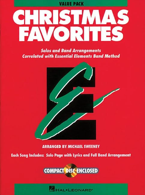 Essential Elements Christmas Favorites. Concert Band. Set and CD: Value Pak (37 Part Books, Conductor Score & CD)