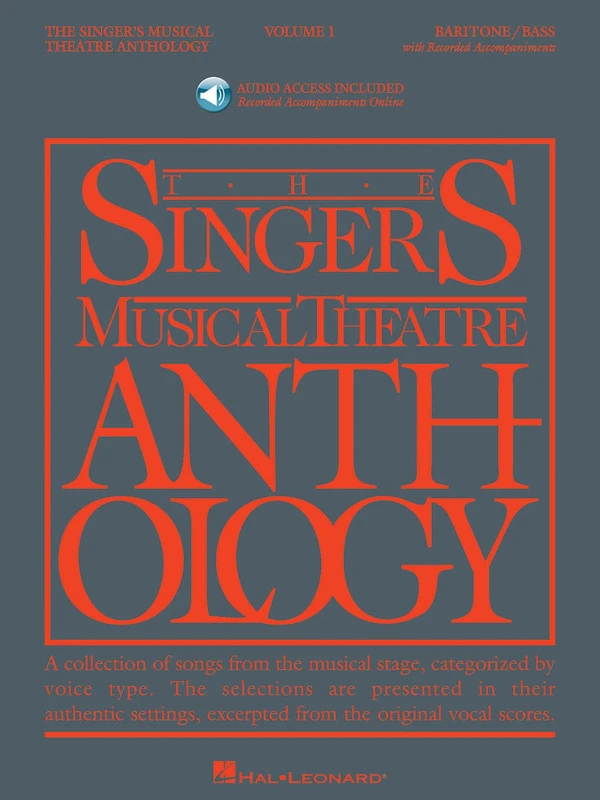The Singer's Musical Theatre Anthology, Baritone/Bass, Vol. 1