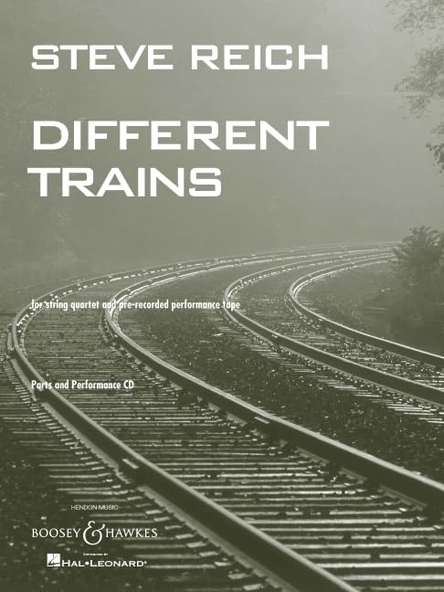 Steve Reich: Different Trains: For String Quartet and Pre-Recorded Performance Tape: for String Quartet and pre-recorded performance tape. string quartet. - Image 1