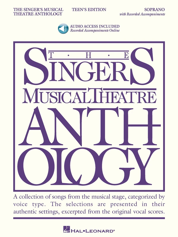 The Singer's Musical Theatre Anthology - Teen's Edition: Soprano Book with Online Audio (Singers Musical Theater Anthology: Teen's Edition) - Image 1