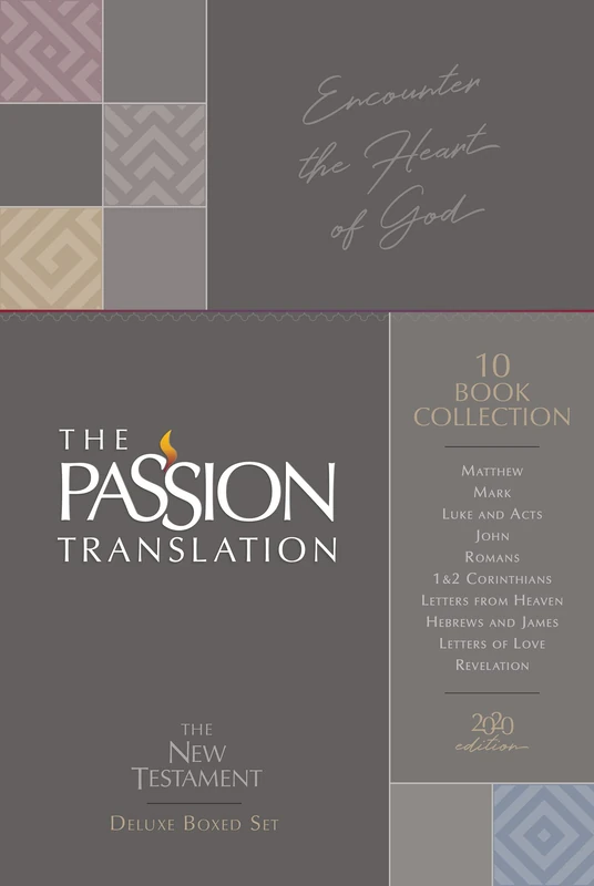 New Testament 10 Book Collection (2020 Edition): Deluxe Boxed Set (Passion Translation)