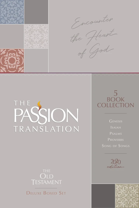 Old Testament 5 Book Collection (2020 Edition): Deluxe Boxed Set (Passion Translation)