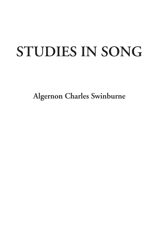 Studies in Song - Image 1