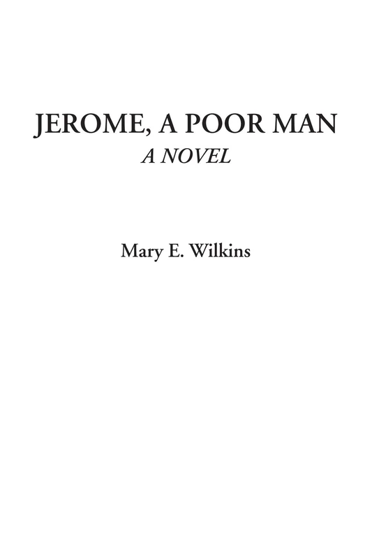 Jerome, A Poor Man (A Novel)