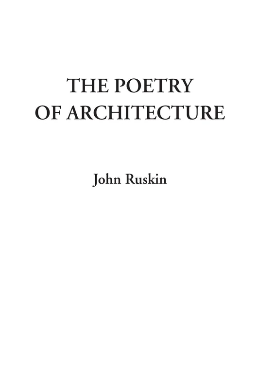 The Poetry of Architecture - Image 1