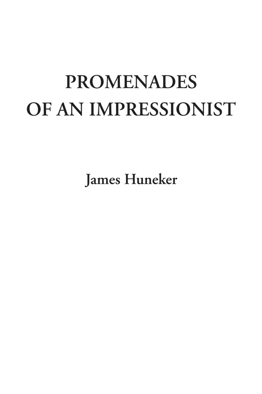 Promenades of an Impressionist
