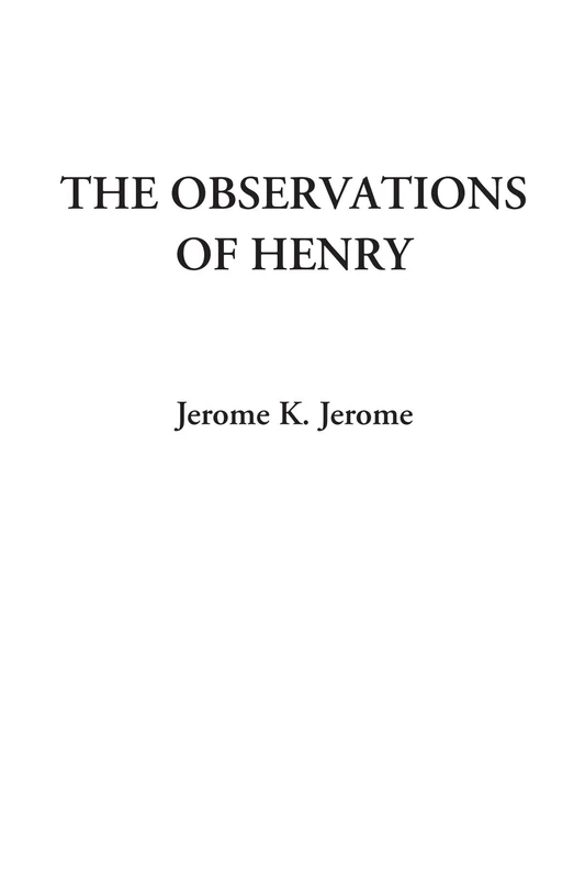The Observations of Henry - Image 1