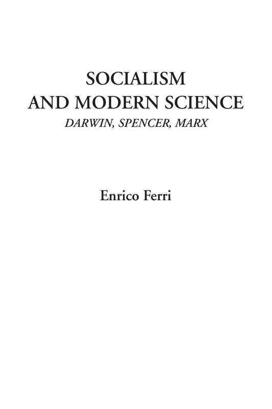 Socialism and Modern Science (Darwin, Spencer, Marx) - Image 1