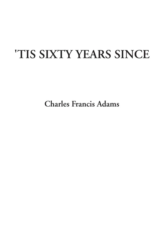 Tis Sixty Years Since