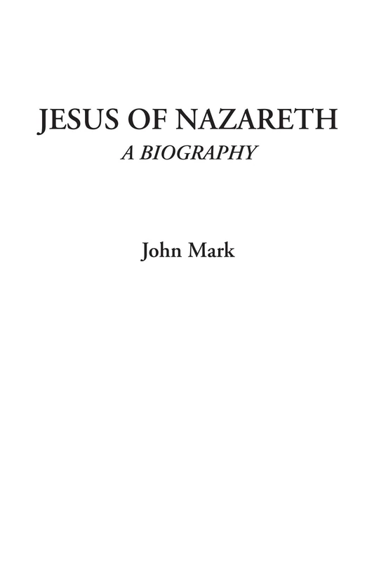 Jesus of Nazareth (A Biography) - Image 1