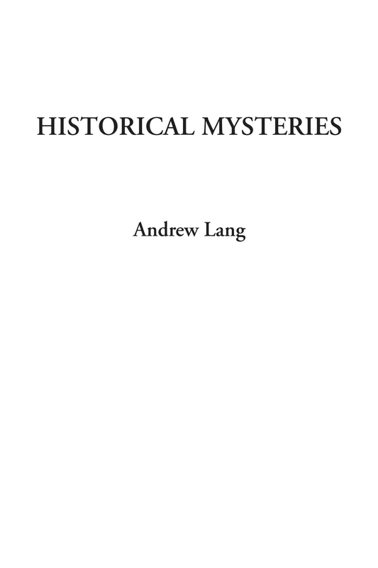 Historical Mysteries - Image 1