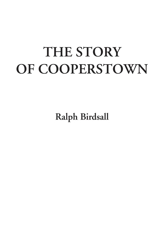 The Story of Cooperstown