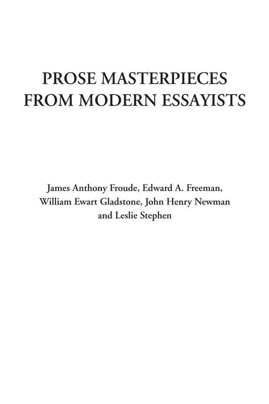 Prose Masterpieces from Modern Essayists - Image 1