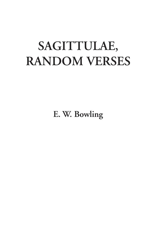 Sagittulae, Random Verses