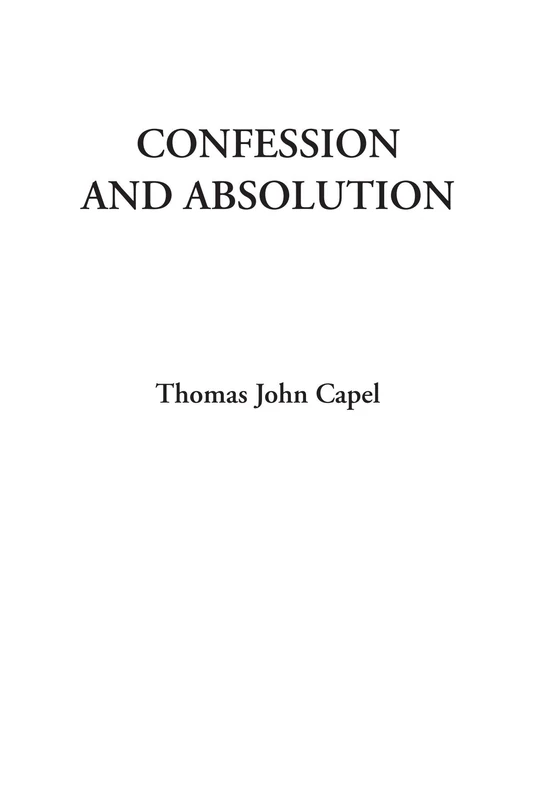 Confession and Absolution - Image 1