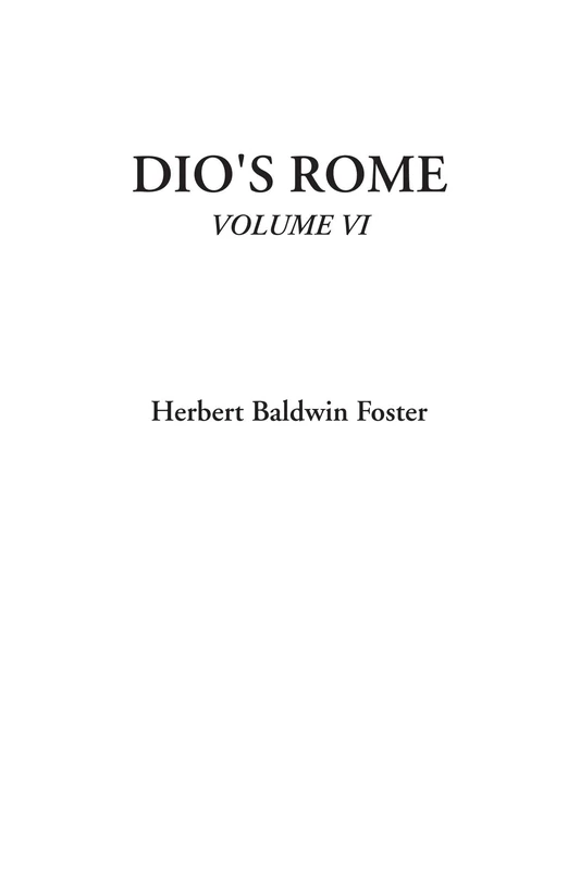 Dio's Rome, Volume VI: 6 - Image 1
