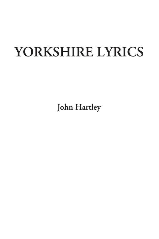 Yorkshire Lyrics