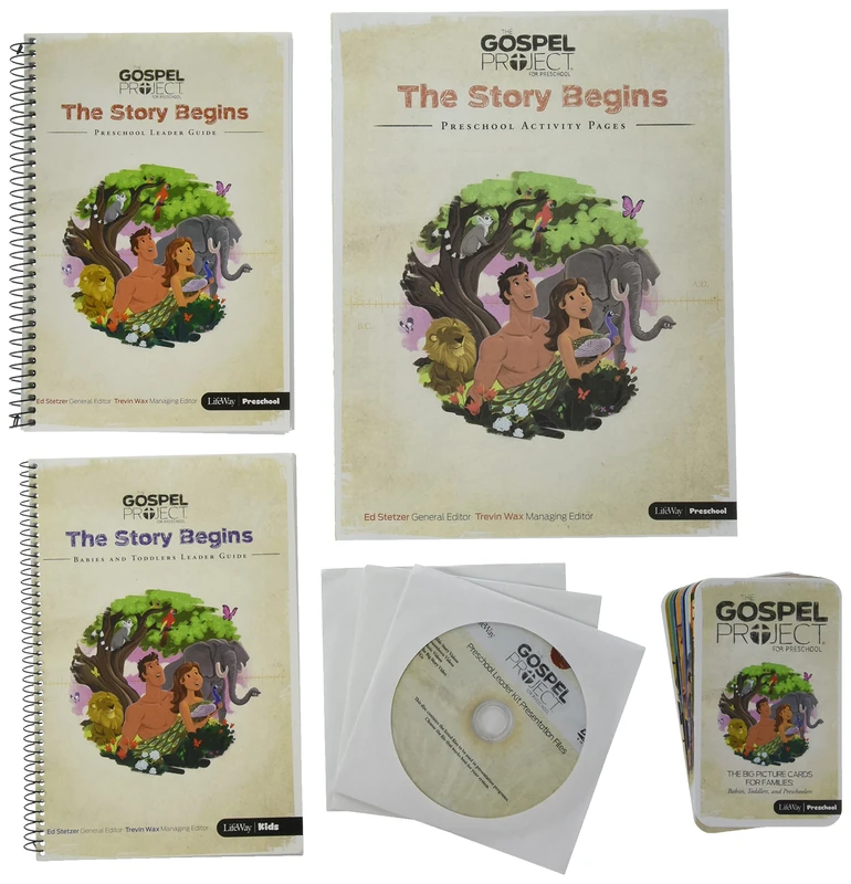 Story Begins, The – Topical Study (Gospel Project for Preschool)