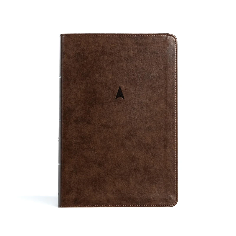 CSB Personal Size Giant Print Bible, Brown Leathertouch, Indexed: Christian Standard Bible, Brown Leathertouch, Personal Size Giant Print Bible