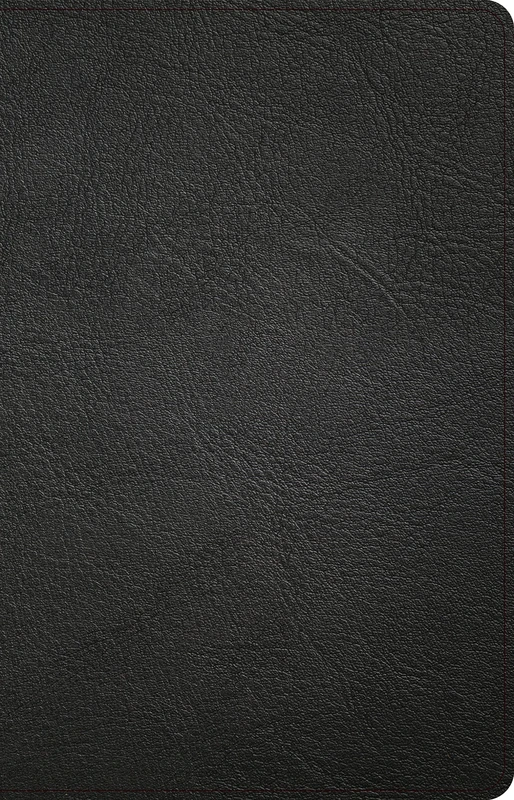 NASB Large Print Thinline Bible, Holman Handcrafted Collection, Black Premium Goatskin: New American Standard Bible, Black Premium Goatskin, Thinline Bible