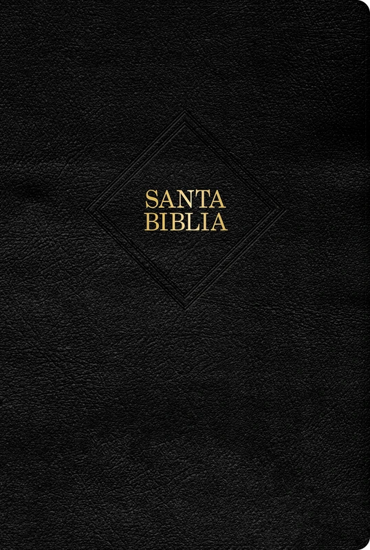 RVR 1960 Biblia Letra Gigante, Negro, Piel Fabricada: Santa Biblia