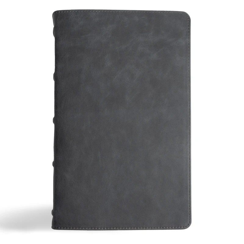 CSB Single-Column Personal Size Bible, Holman Handcrafted Collection, Premium Marbled Slate Calfskin: Christian Standard Bible, Marbled Slate, Premium ... Personal Size, Holman Handcrafted Collection