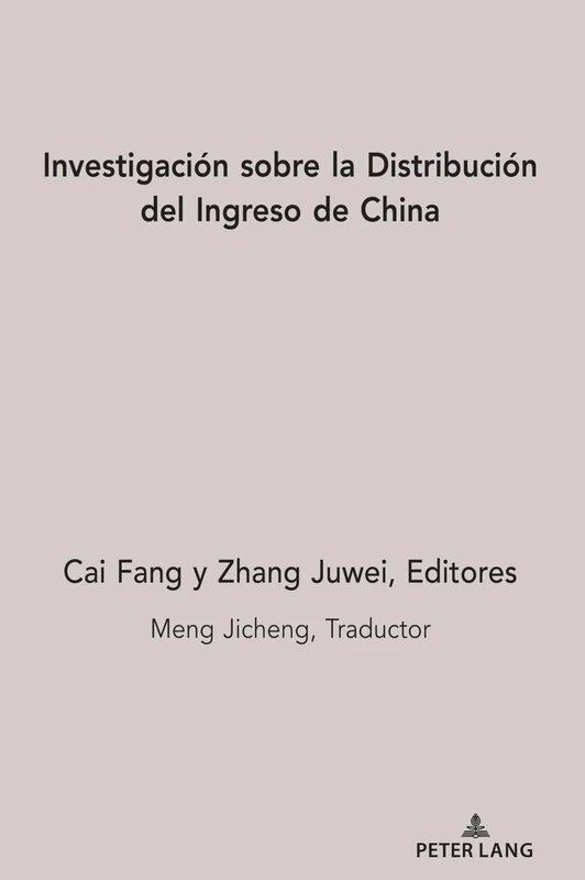 Investigación sobre la Distribución del Ingreso de China