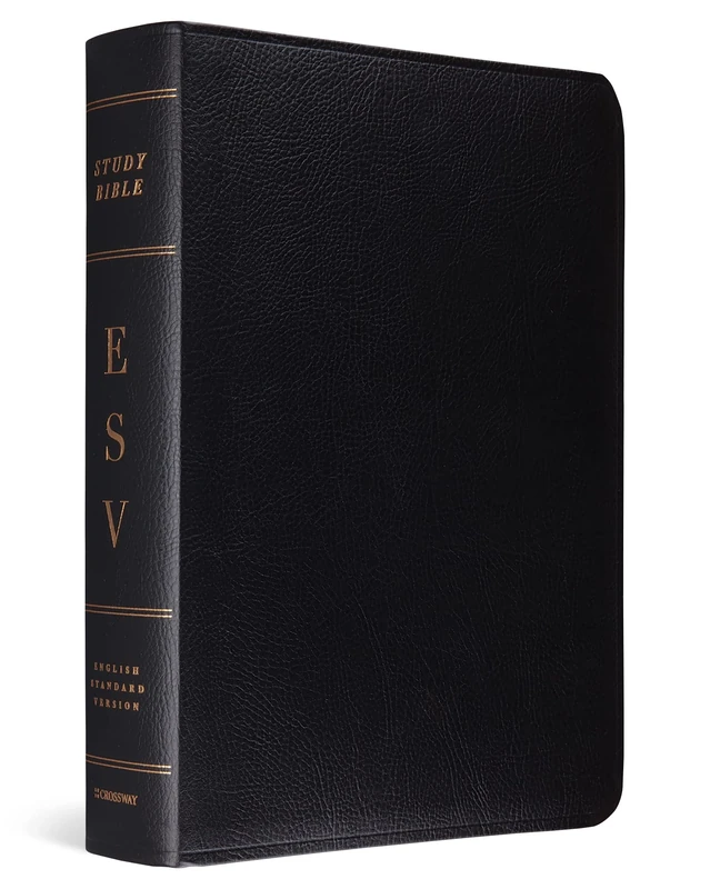 ESV Study Bible (Bonded Leather, Black)