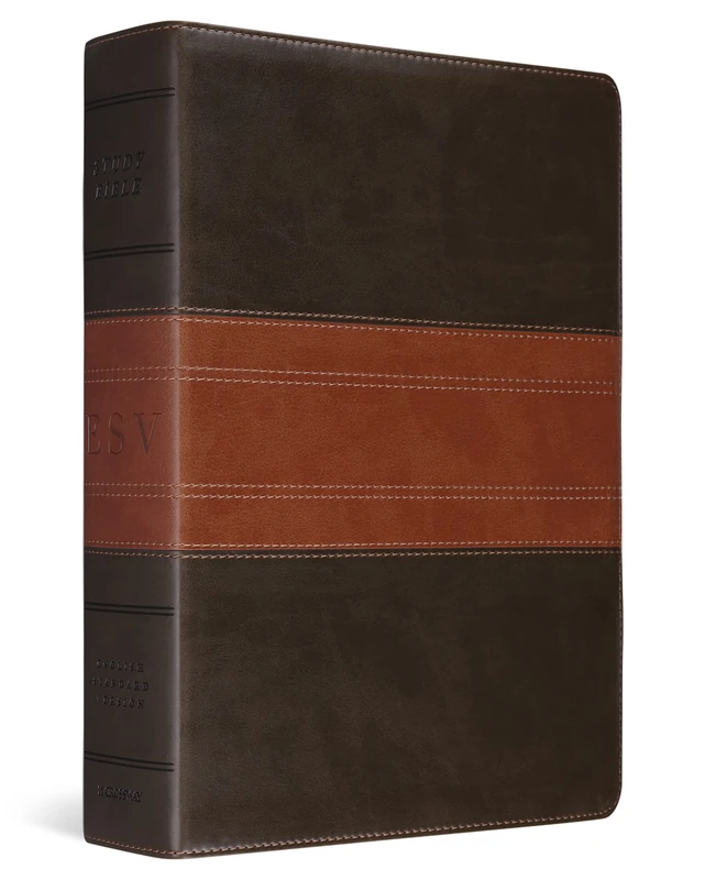 ESV Study Bible (TruTone, Forest/Tan, Trail Design): English Standard Version (Esv)