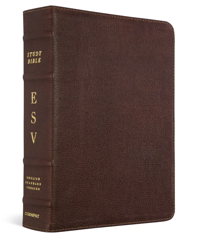 ESV Study Bible (Cowhide, Deep Brown): To Understand the Bible in a Deeper Way