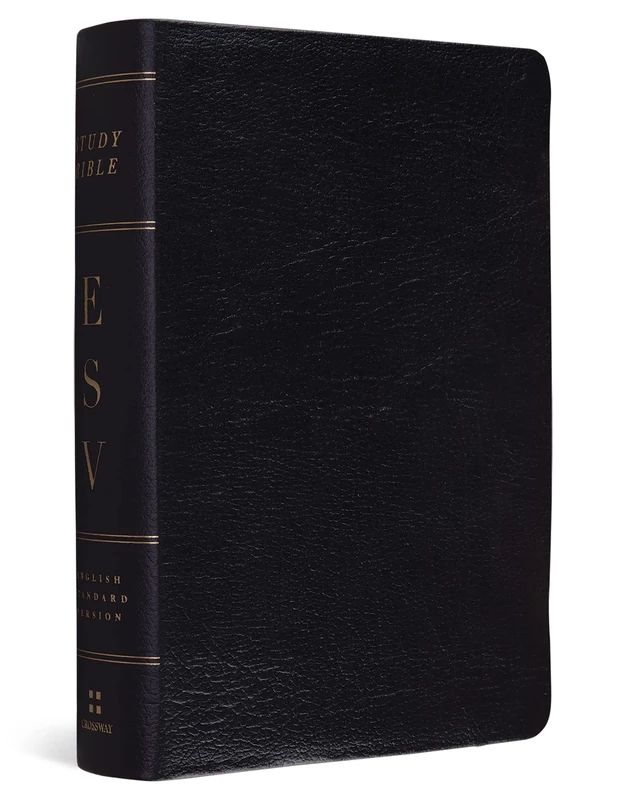 ESV Study Bible, Personal Size (Black): English Standard Version Personal Size Genuine Leather Black