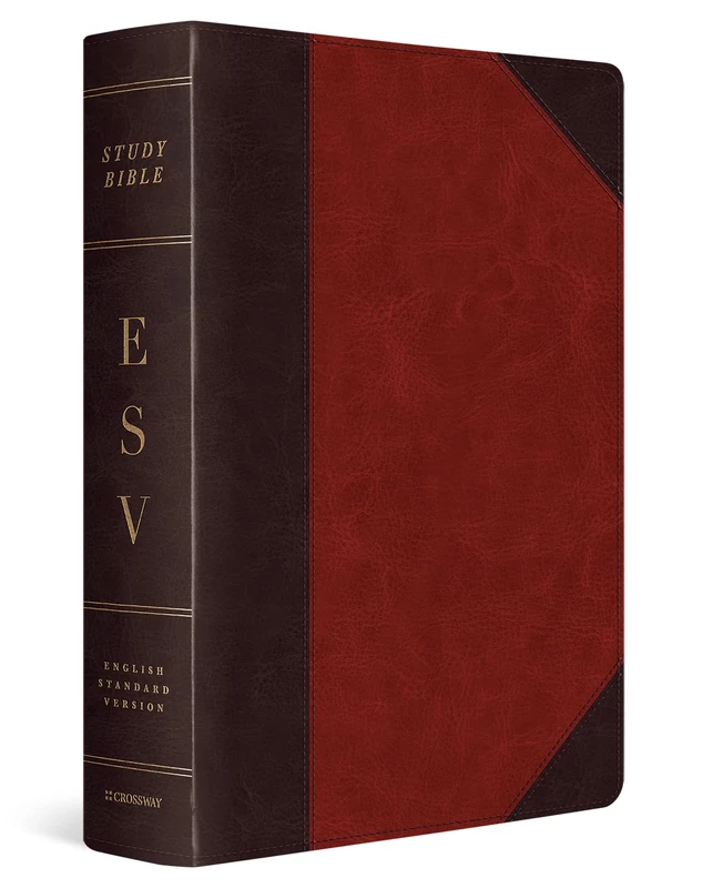 ESV Study Bible, Large Print (TruTone, Brown/Cordovan, Portfolio Design): English Standard Version, Brown/Cordovan, Trutone, Portfolio Design