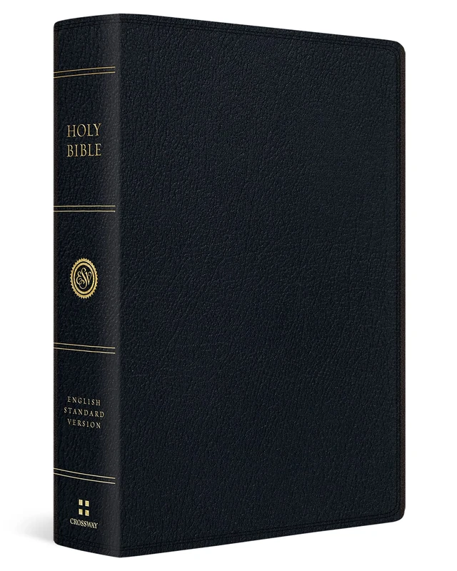 ESV Super Giant Print Bible (Black): English Standard Version, Super Giant Print Bible, Black Genuine Leather