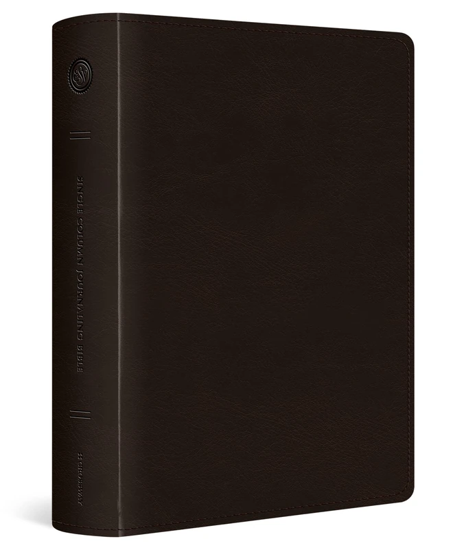 ESV Single Column Journaling Bible, Large Print (TruTone, Deep Brown): Esv Single Column Journaling Bible, Trutone, Deep Brown