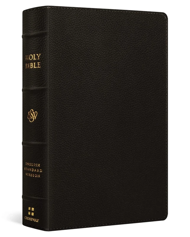 ESV Large Print Personal Size Bible, Red Letter (Buffalo Leather, Deep Brown): Esv Large Print Personal Size Bible Buffalo Leather, Deep Brown