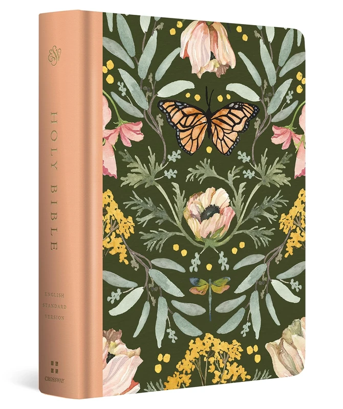 ESV Single Column Journaling Bible, Artist Series (Hardcover, Ruth Chou Simons, Be Transformed): English Standard Version, Artist Series - Ruth Chou Simons, Be Transformed