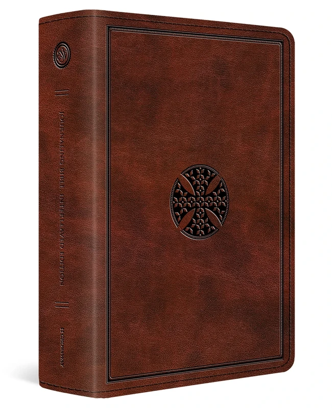 ESV Journaling Bible, Interleaved Edition (TruTone, Mahogany, Mosaic Cross Design): English Standard Version, Journaling Bible, Trutone, Mahogany, Mosaic Cross Design