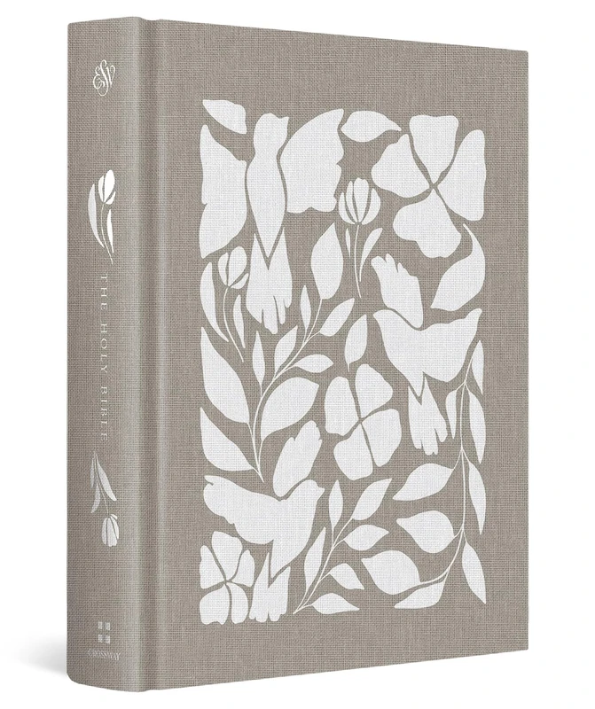 ESV Single Column Journaling Bible, Hosanna Revival Series (Cloth over Board, Norfolk Design): Esv Single Column Journaling Bible, Norfolk Design - Image 1