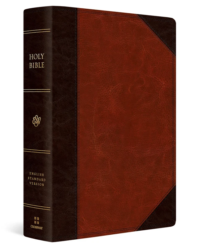 ESV Super Giant Print Bible (TruTone, Brown/Cordovan, Portfolio Design): English Standard Version, Brown/cordovan, Trutone, Portfolio Design, Super Giant Print