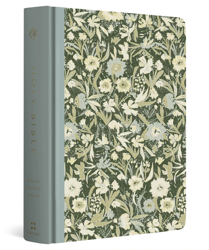 ESV Single Column Journaling Bible, Large Print, Artist Series (Cloth over Board, Lulie Wallace, Martha): English Standard Version, Large Print, Single Column Journaling Bible