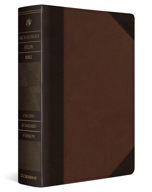 ESV Archaeology Study Bible (TruTone, Brown/Walnut, Portfolio Design): English Standard Version, Trutone, Brown/walnut, Portfolio Design, Archaeology Study Bible With Ribbon Marker