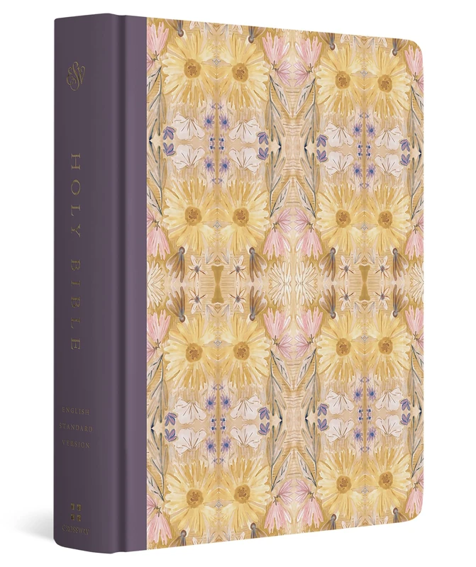 ESV Single Column Journaling Bible, Large Print, Artist Series (Cloth over Board, Jessica Dennis Bush, Cosmos): English Standard Version Single Column Journaling Bible, Large Print With Ribbon Marker